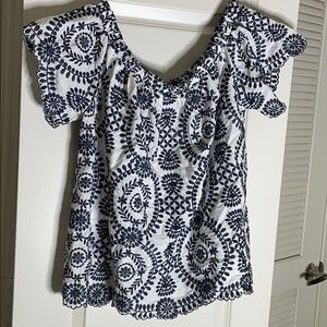 Off the shoulder shirt